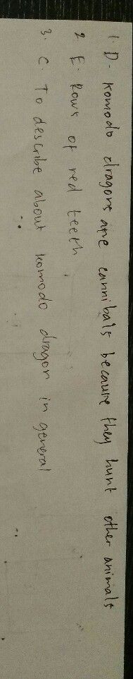 Komodo Dragon Is A Member Lihat Cara Penyelesaian Di Qanda