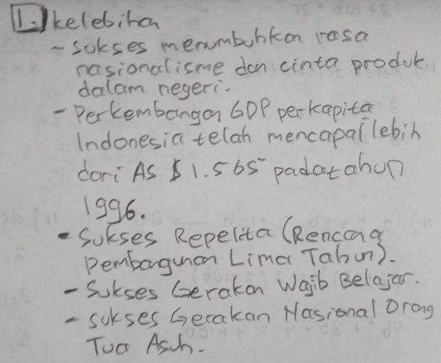 Tuliskan kelebihan dan ke... Lihat cara penyelesaian di QANDA