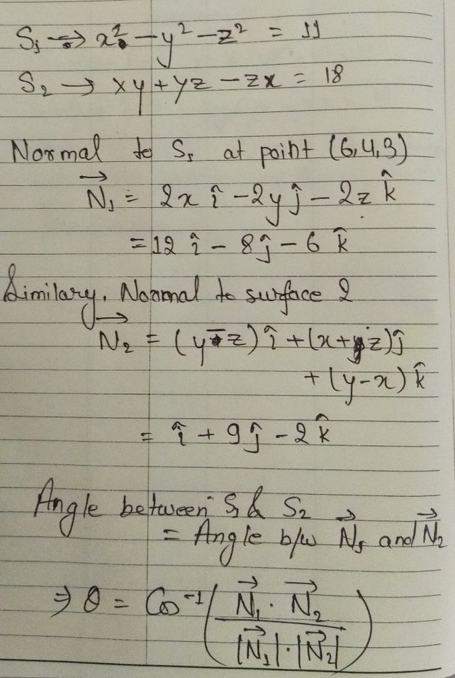 Find The Angle Between The Su See How To Solve It At Qanda