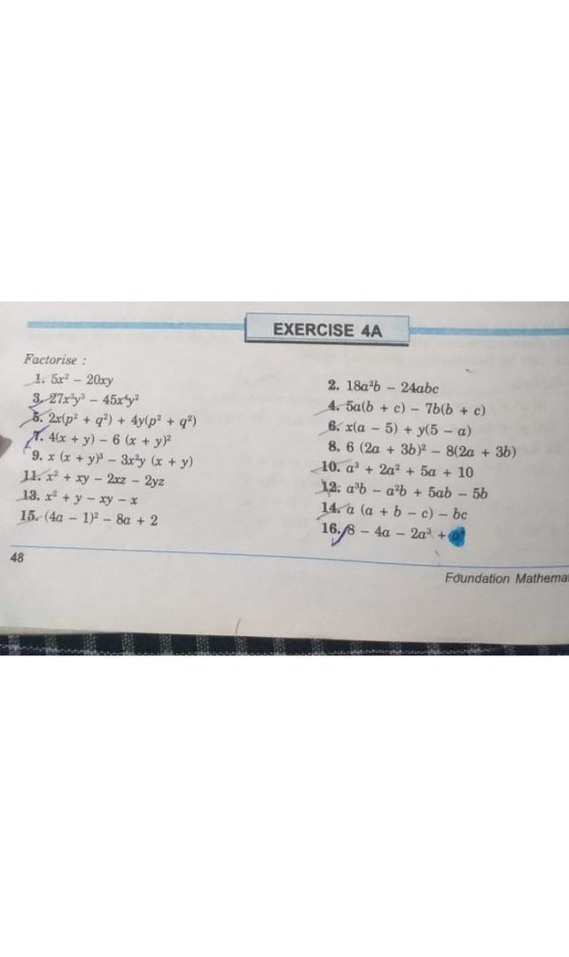 最新 Factorise 8 X 1 2 2 X 1 Y 2 15 Y 2 2