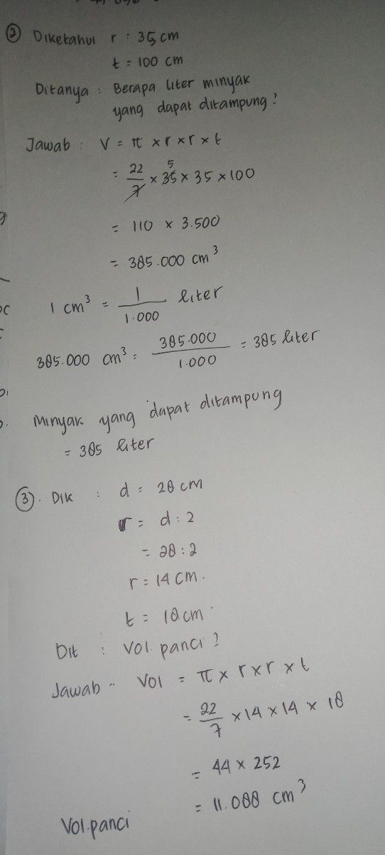 1 19r1a1 sebuah tabung c... Lihat cara penyelesaian di QANDA