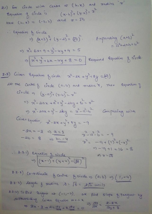 21 Determine The Equation Of See How To Solve It At Qanda