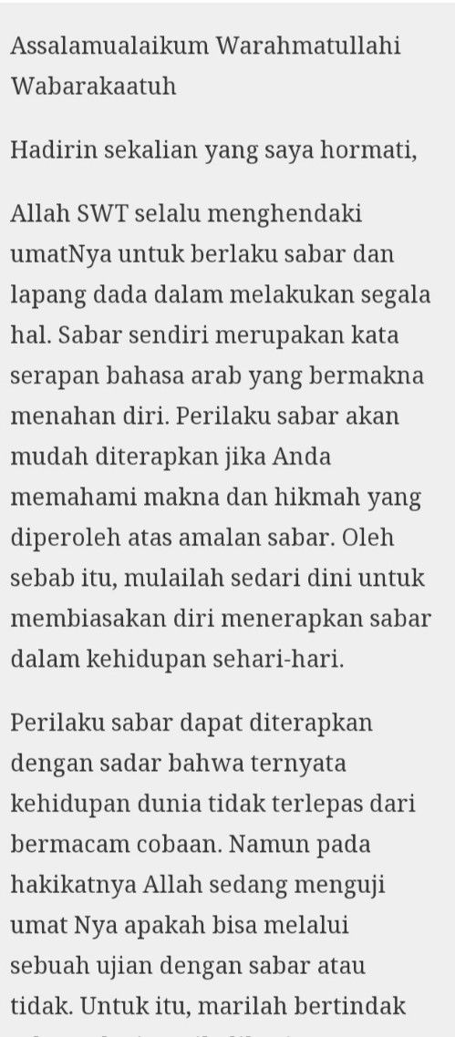 Kultum Singkat Tentang Kematian Brainly