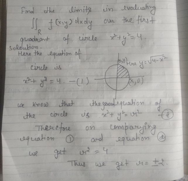 2in Evaluating 1a Int7f Xy Dx See How To Solve It At Qanda