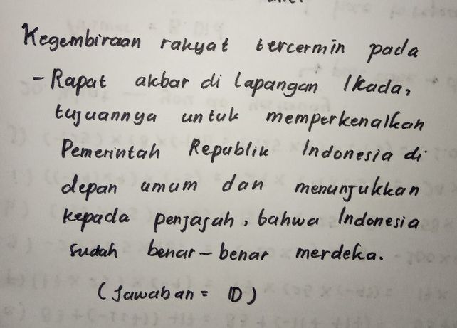 1 Kegembiraan Rakyat Indo Lihat Cara Penyelesaian Di Qanda