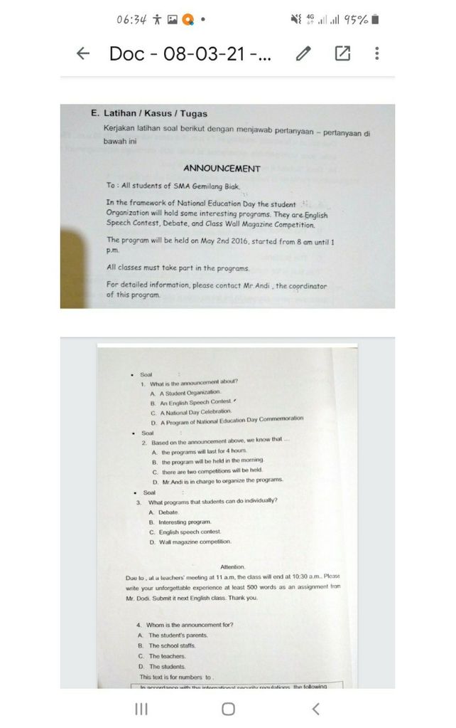 2 Based On The Announcem Descubre Como Resolverlo En Qanda