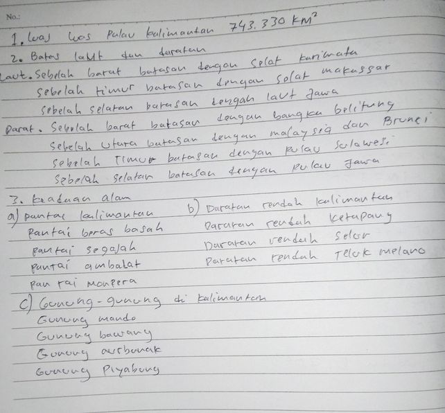 ondisi Geografis Pulau Ka  | Lihat cara penyelesaian di  