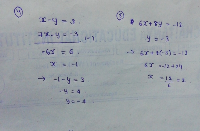 B Solve The Systems Of Equati See How To Solve It At Qanda