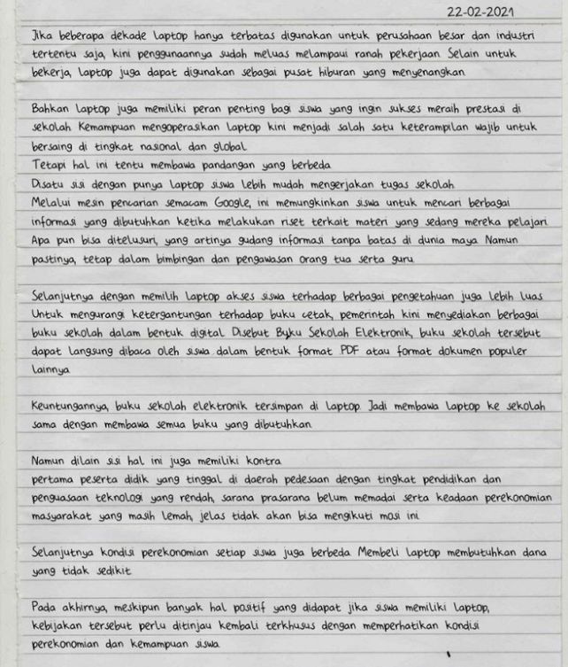 5 Buatlah Contoh Teks Deb Lihat Cara Penyelesaian Di Qanda
