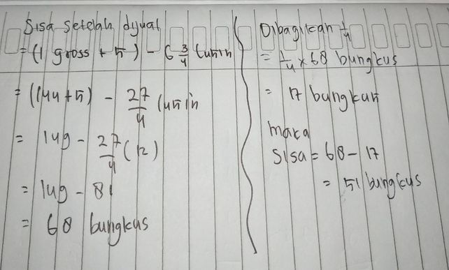 Pak Doni Memiliki Persedi Lihat Cara Penyelesaian Di Qanda