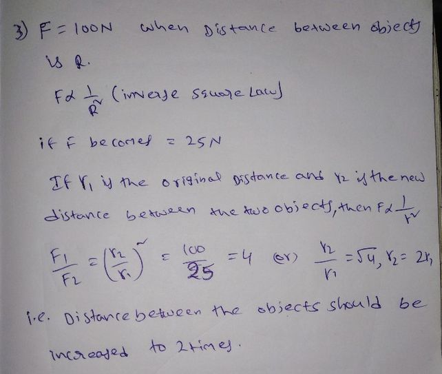 3 The B Gravitational Force B See How To Solve It At Qanda