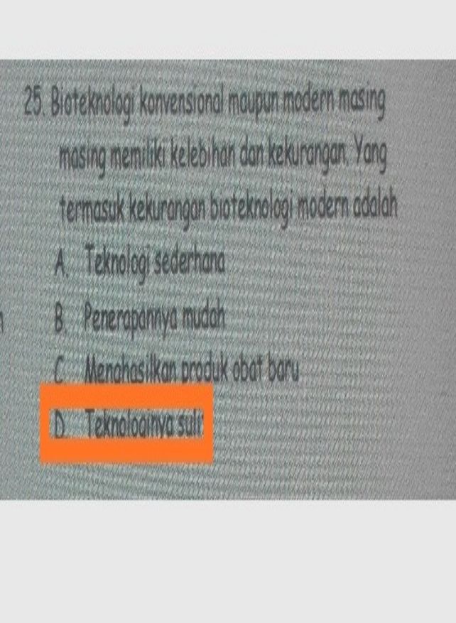 2 Bioteknologi Konvensio Lihat Cara Penyelesaian Di Qanda