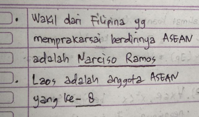 Negara Anggota Asean Dan Tokohnya