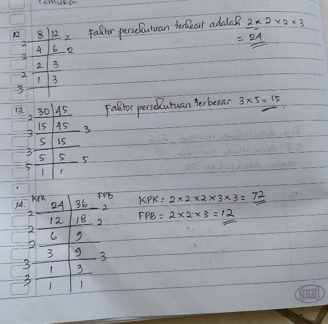 6 Tiga Kelipatan Persekut Lihat Cara Penyelesaian Di Qanda 6 Tiga Kelipatan Persekut Lihat Cara Penyelesaian Di Qanda