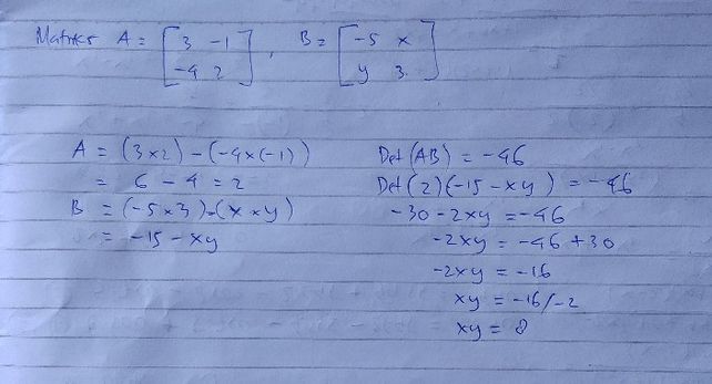 1 Diketahui Matriks 3 1 Lihat Cara Penyelesaian Di Qanda