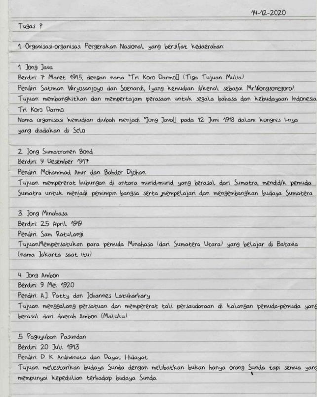 Tujuan Pergerakan Nasional Indonesia Adalah