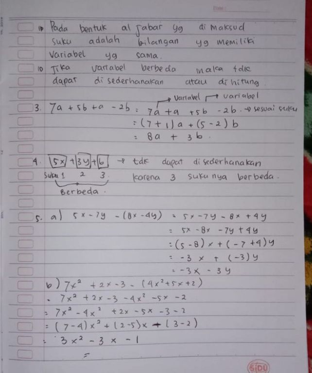 4 Operasi Penjumlahan Pad Lihat Cara Penyelesaian Di Qanda