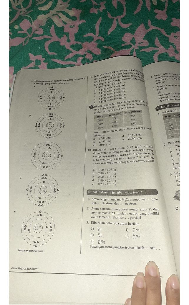 Jumlah Elektron Proton Dan Neutron Berturut Turut Yang Tepat Adalah Studi Indonesia