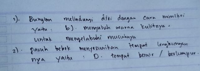 Bunglon Beradaptasi Dala Descubre Como Resolverlo En Qanda Bunglon Beradaptasi Dala Descubre Como Resolverlo En Qanda