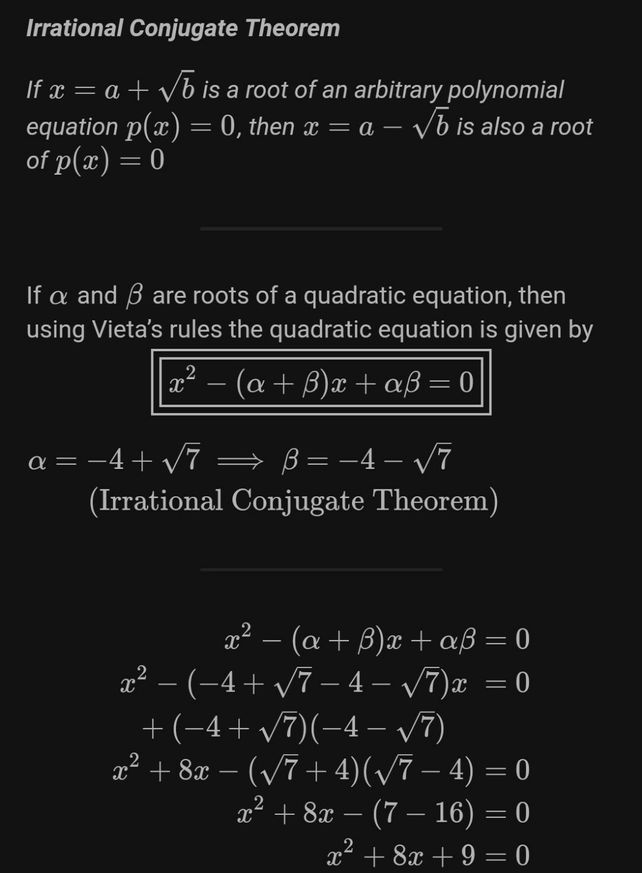 If One Of The Roots Of A Quad See How To Solve It At Qanda