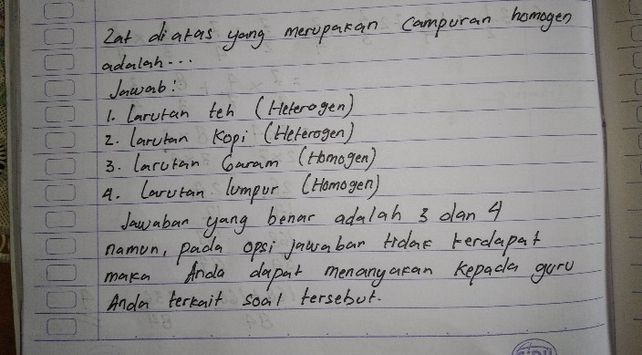 Di Bawah Ini Yang Bukan Merupakan Campuran Homogen Adalah Studi Indonesia Di Bawah Ini Yang Bukan Merupakan Campuran Homogen Adalah Studi Indonesia
