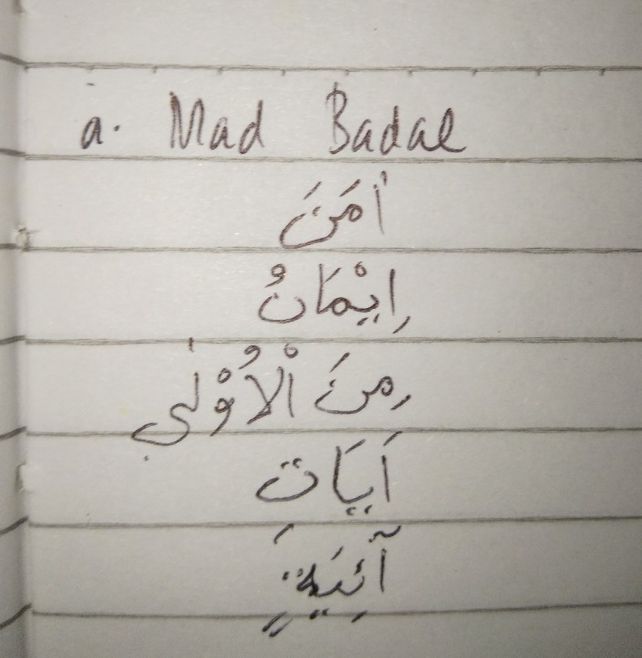 Contoh Mad Badal / Mad Tamkin Arti Hukum Bacaan Dan Contoh Mad Badal / Mad Tamkin Arti Hukum Bacaan Dan