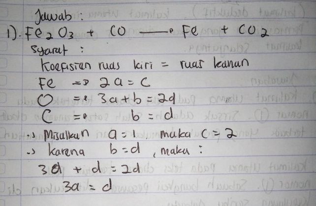 Setarakan Eaksi Reaksi Di Lihat Cara Penyelesaian Di Qanda