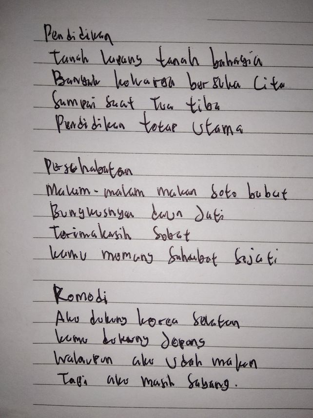 Pantun Bahasa Jawa Bertema Pendidikan