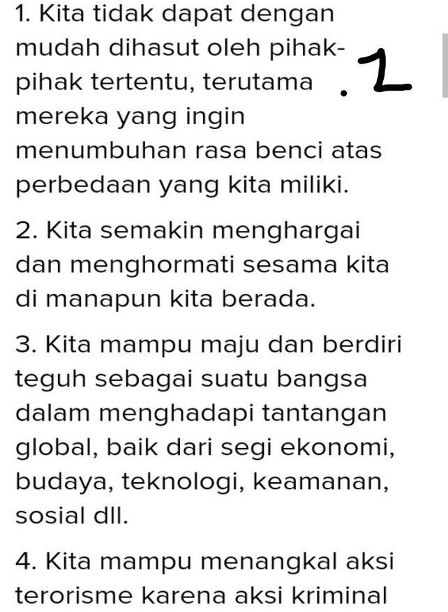 Tema 2 B Persatuan dalam   | Lihat cara penyelesaian di  
