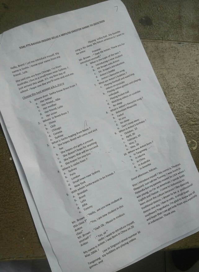 Introducemysel5my Mr Introduc See How To Solve It At Qanda