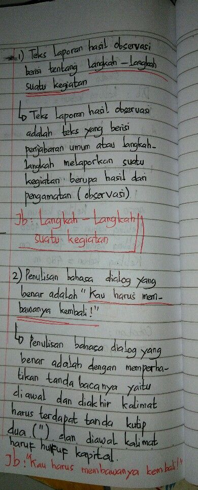 Teks Laporan Hasil Observ Lihat Cara Penyelesaian Di Qanda