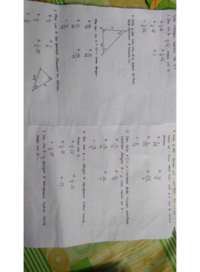 D E 1 Tiai Sin Tos Akan B Lihat Cara Penyelesaian Di Qanda