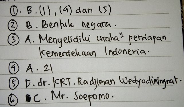 Panitia Sembilan Anggotanya Adalah