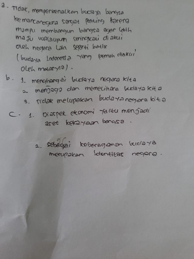 1 Kebudayaan Indonesia Ki Lihat Cara Penyelesaian Di Qanda