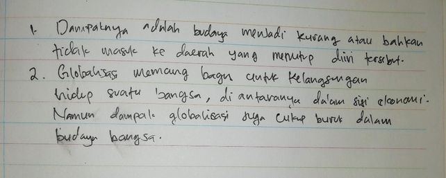 Jelaskan Dampak Perubahan Lihat Cara Penyelesaian Di Qanda