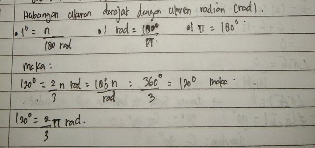Ubahlah Besar Sudut 120 D Lihat Cara Penyelesaian Di Qanda